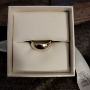 14kt Yellow Gold Half Rd Wed Band